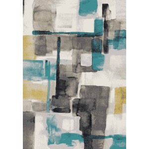 Mural Abstract Rug, Large - CH1119L