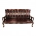 Solid Rosewood Highback Sofa Set 8 Pcs Set Dark Cherry Finish with Mother of Pearl Inlaid Tiger Leg Pattern -LK69-1001054/8C3.5