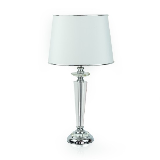 Crystal Table Lamp, Silver - L19100004