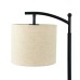 Metal & Marble Table Lamp w/ Linen Shade - L19100008