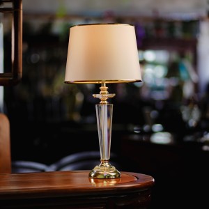 Crystal Table Lamp, Gold - L19100005