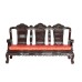 Floral Rose wood 5 Pcs Sofa Set Plain Design - LKE-24