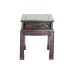 LK E-38 /10 Solid Rosewood Elephant Design Carving Sofa Set Of 10 pcs,Dark Cherry Color.