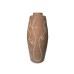 Handmade Pottery Vase, Brown - A21158