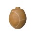 Handmade Pottery Vase, Yellow - A21160