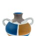 Pottery Hand-Painted Vase w/ Handles - A23013