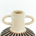 Handmade Pottery Decorative Vase w/ Handles - A23017