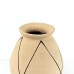 Pottery Vase w/ Diamond Pattern - A24092