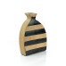 Pottery Vase w/ Stripes - A24096