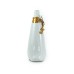 Ceramic Decorative Vase w/ Enamel Dragonfly, White - A24134