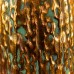 Metal Decorative Vase, Antique Gold - A24122