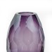 Glazed Glass Vase, Violet, Large - A21026L