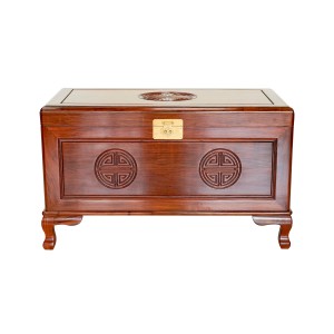  Solid Rosewood Camphor Chest Long Life Design Natural Color - LK 08-000244L