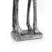  Small Resin Giraffe, Antique Silver - A19104010