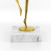 Brass Ballet Dancer w/ Marble Base - A21065