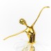 Brass Ballet Dancer w/ Marble Base - A21066