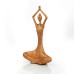 Cast Iron Yoga Beauty, Gold - A21097