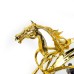 Alloy Horse with Marble Base - A24046