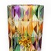 Glass & Alloy Vase Purple Color  - A24206