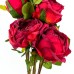 Rose, 8 Flowers, Red - CH1187-R