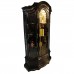 Rosewood Curio Grandfather Clock With Mother of Pearls Inlaid Dark Cherry  LK94-000654C.35